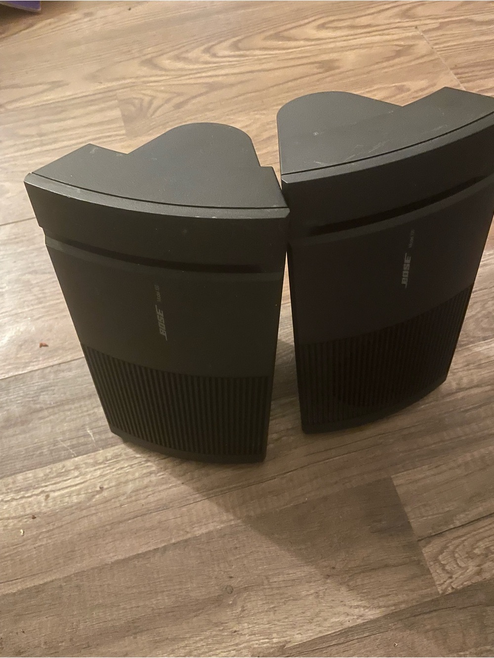 Bose Black 100 Stereo Surround Speakers – Pair